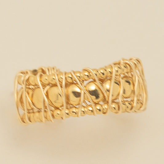 Bague ouverte en acier inoxydable-hypoalérgénique