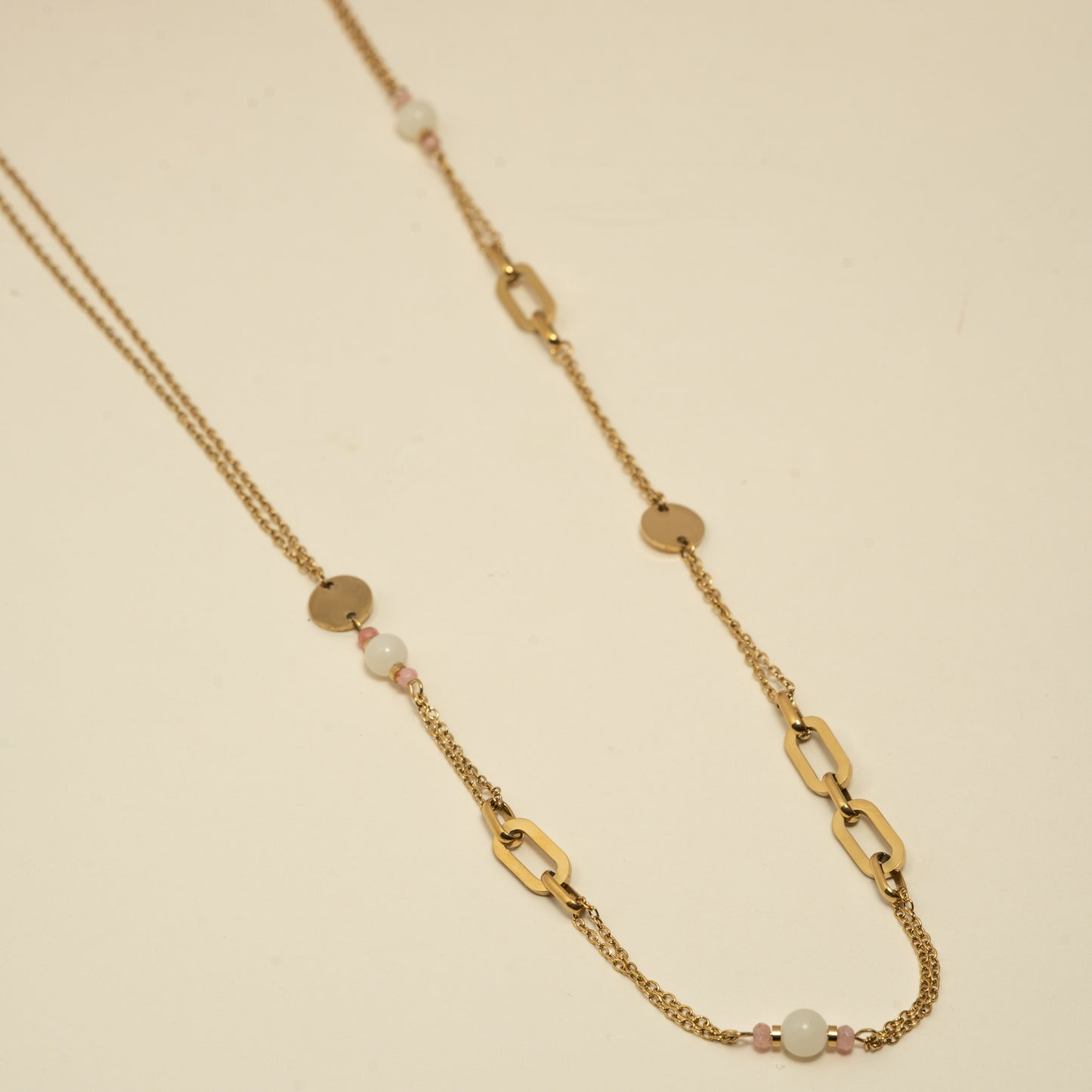 sautoir acier inoxydable - hypoallérgénique