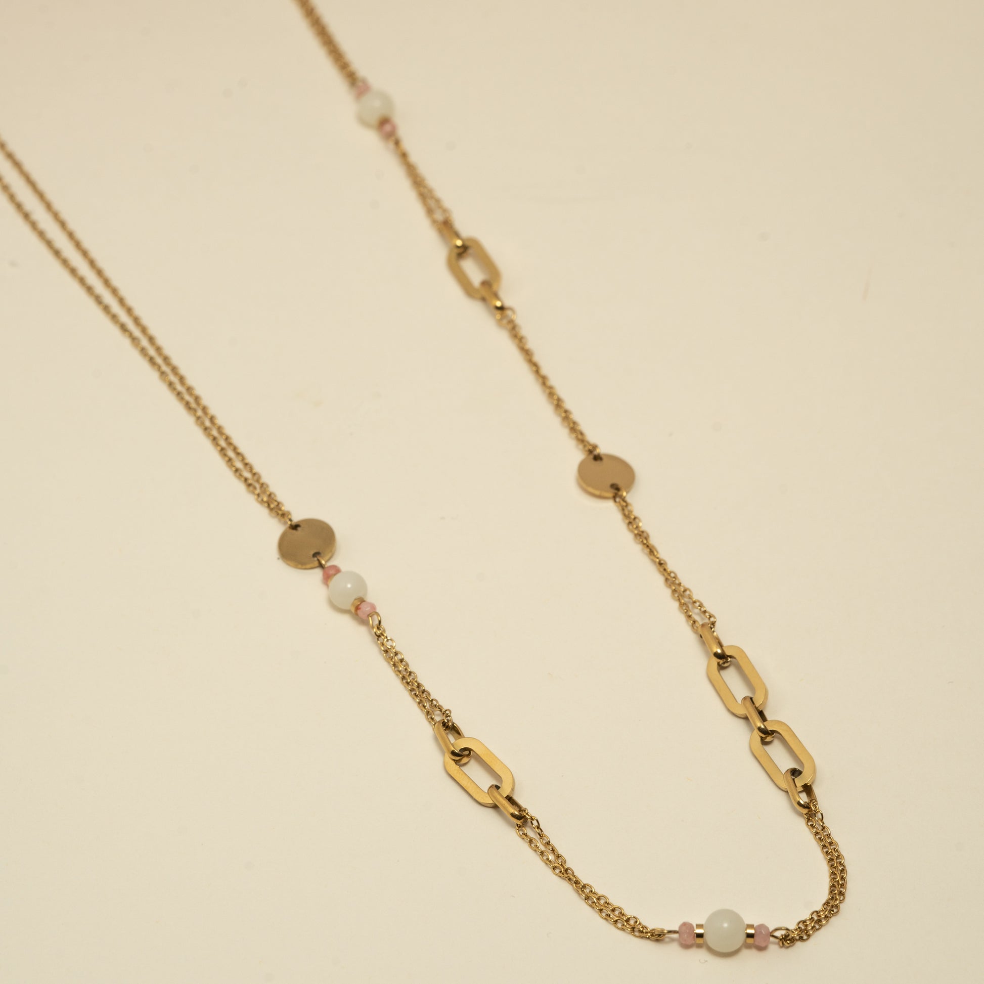 sautoir acier inoxydable - hypoallérgénique